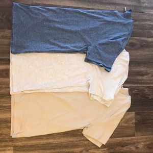 3 Men’s H&M Cotton Teeshirts